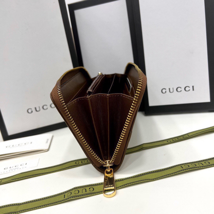 Gucci Horsebit Zip Wallet