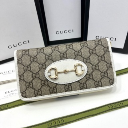 Gucci Horsebit Zip Wallet
