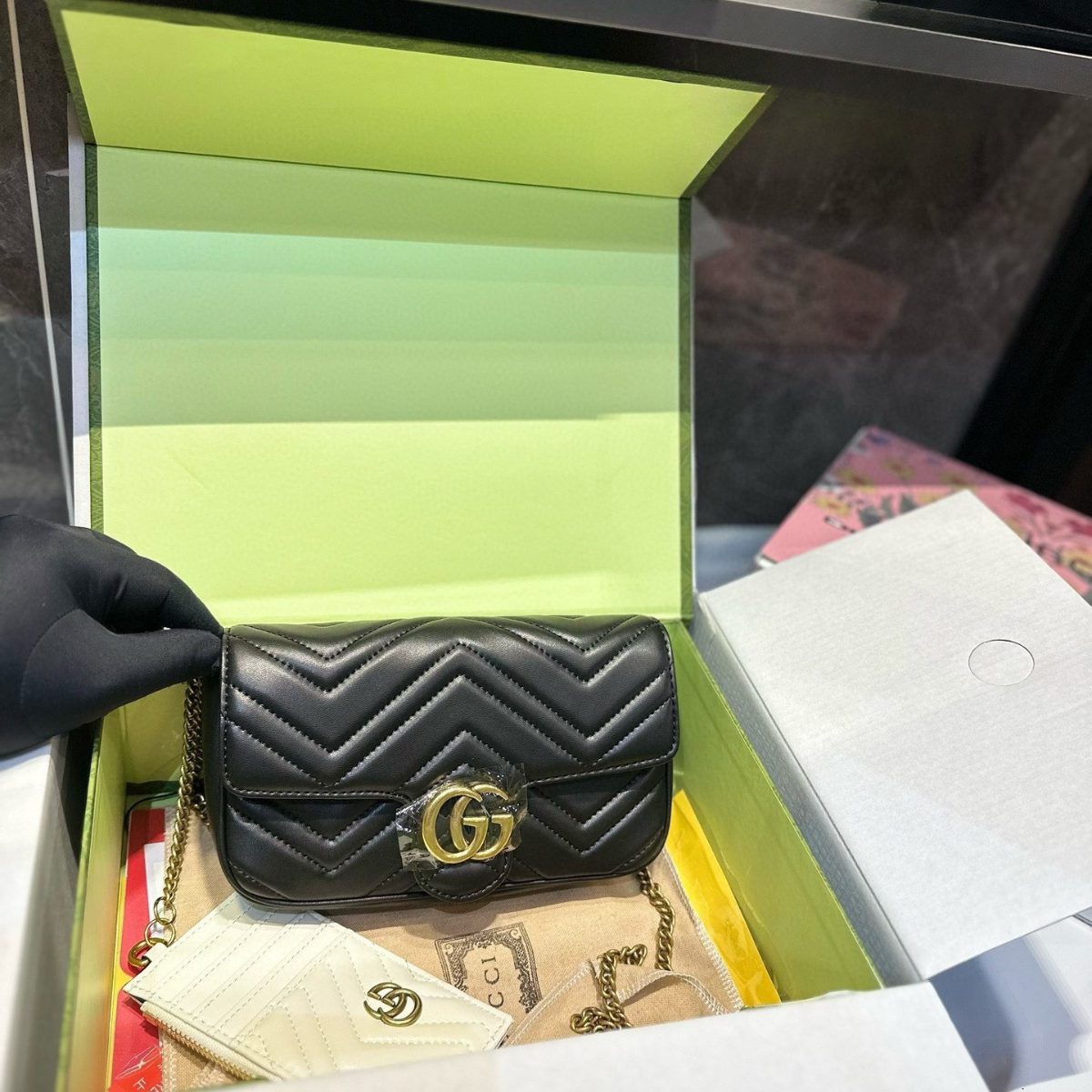 Gucci Designer Leather Bag
