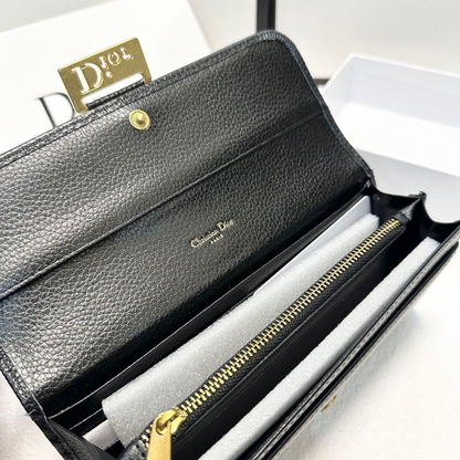 DIOR Classic Black Wallet