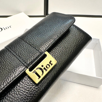 DIOR Classic Black Wallet