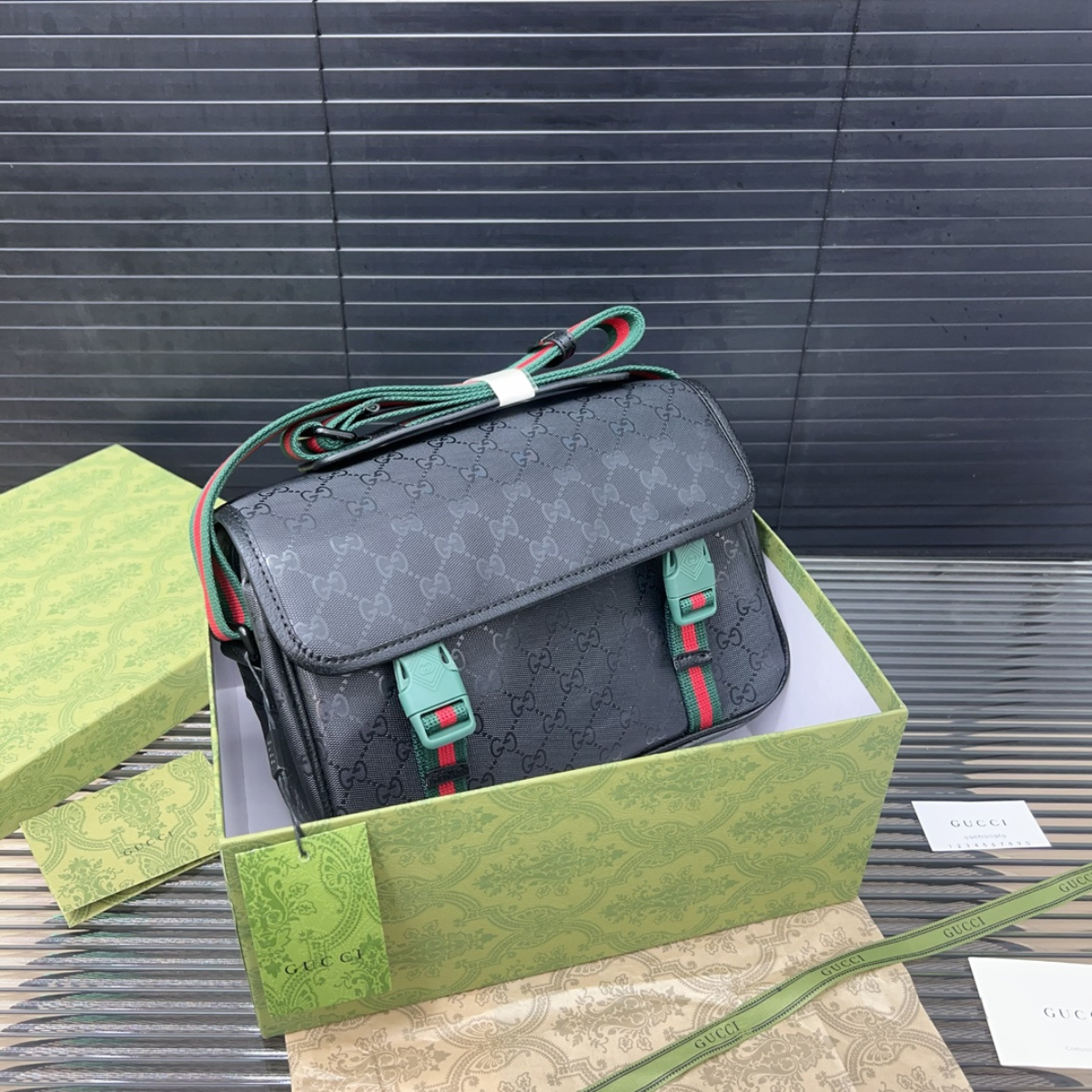 Gucci Ophidia Flap Crossbody Bag