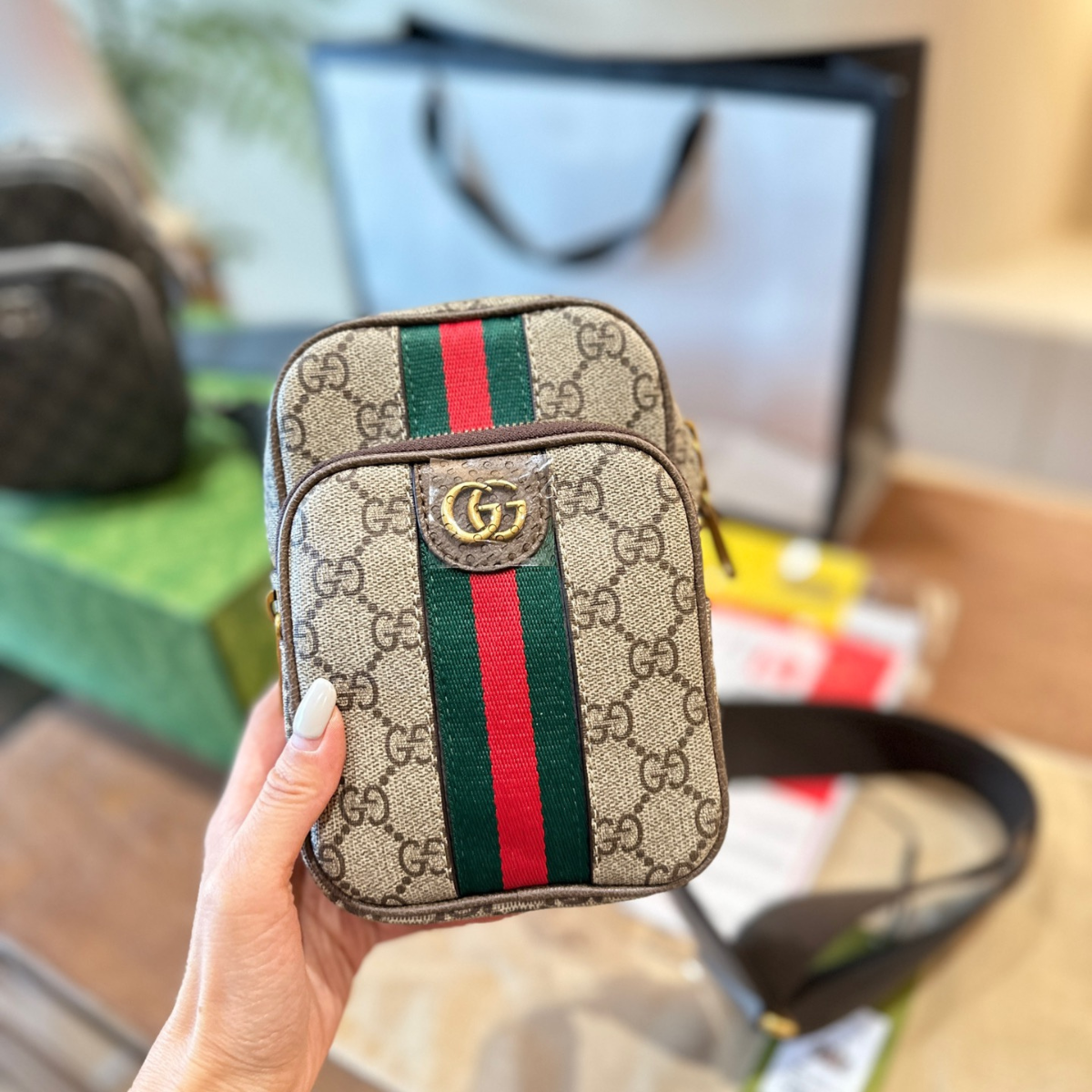 Gucci Ophidia Mini Pouch