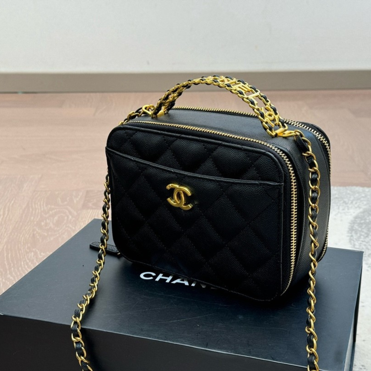 Chanel Caviar Camera Bag