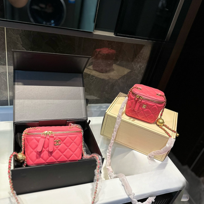 Chanel Style Golden Box Bag