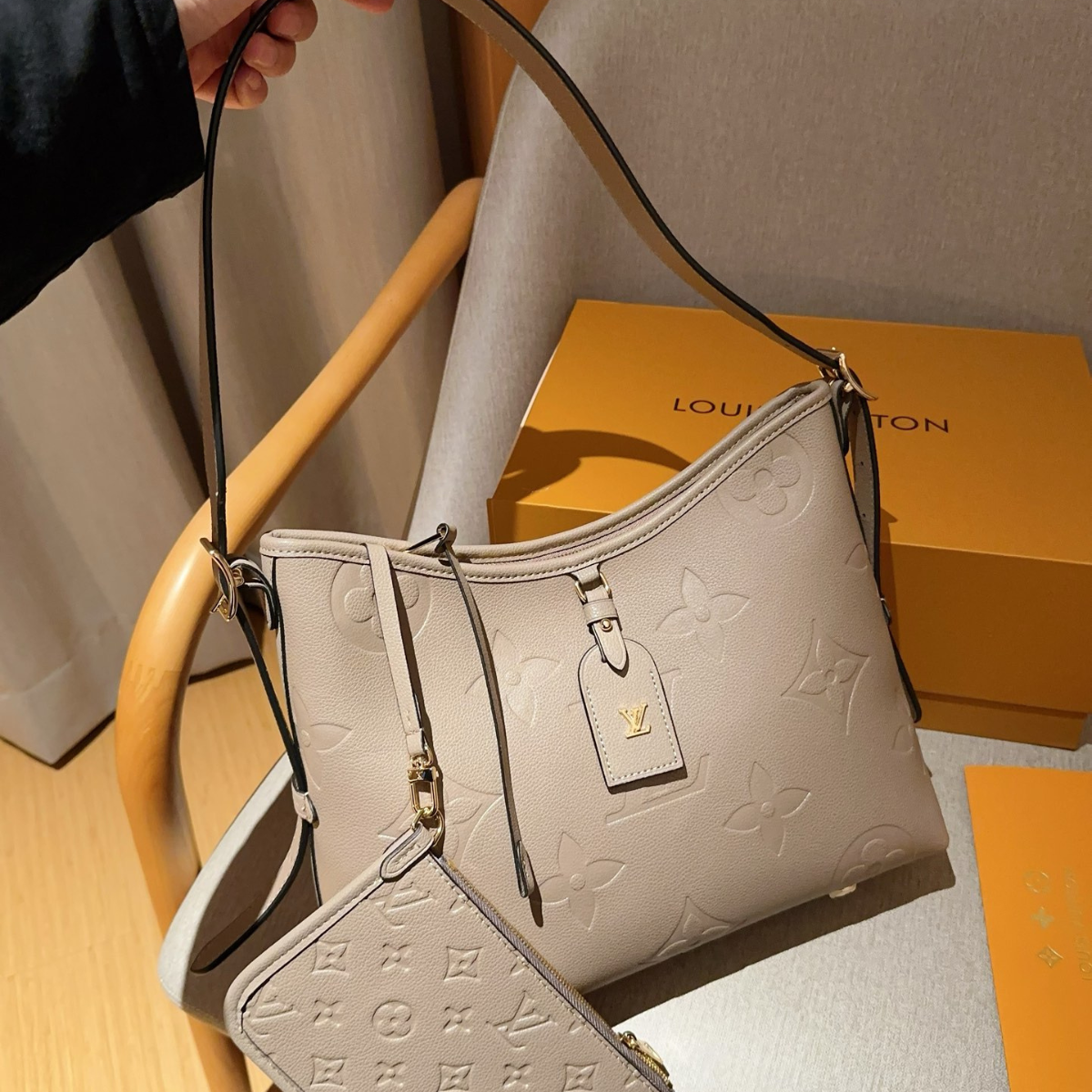 LV Carryall Shoulder Bag
