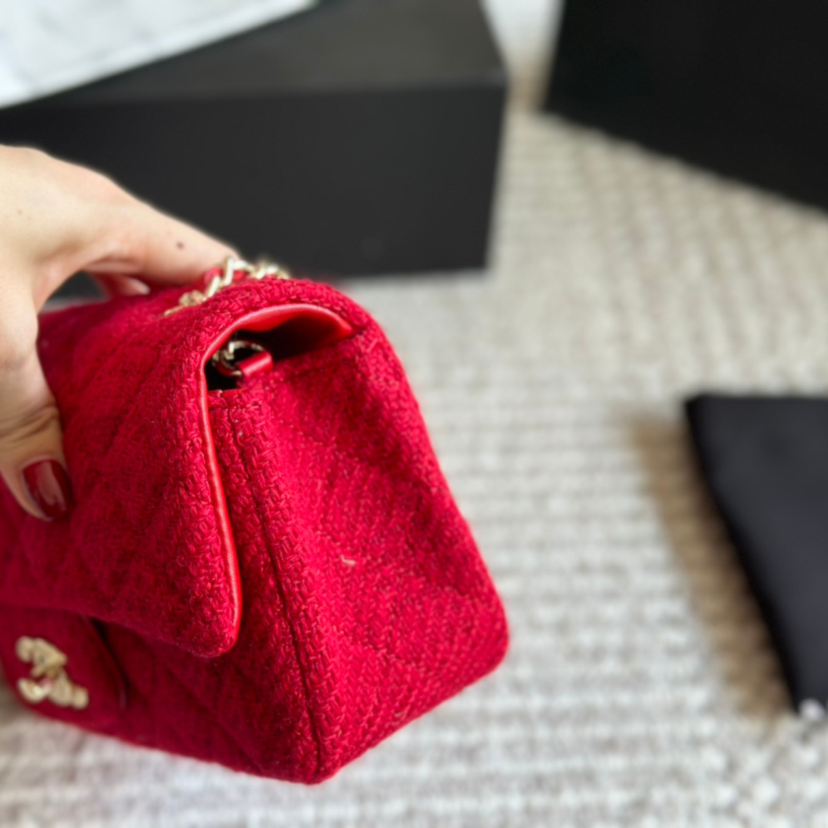Chanel Wool CF Fairy Bag