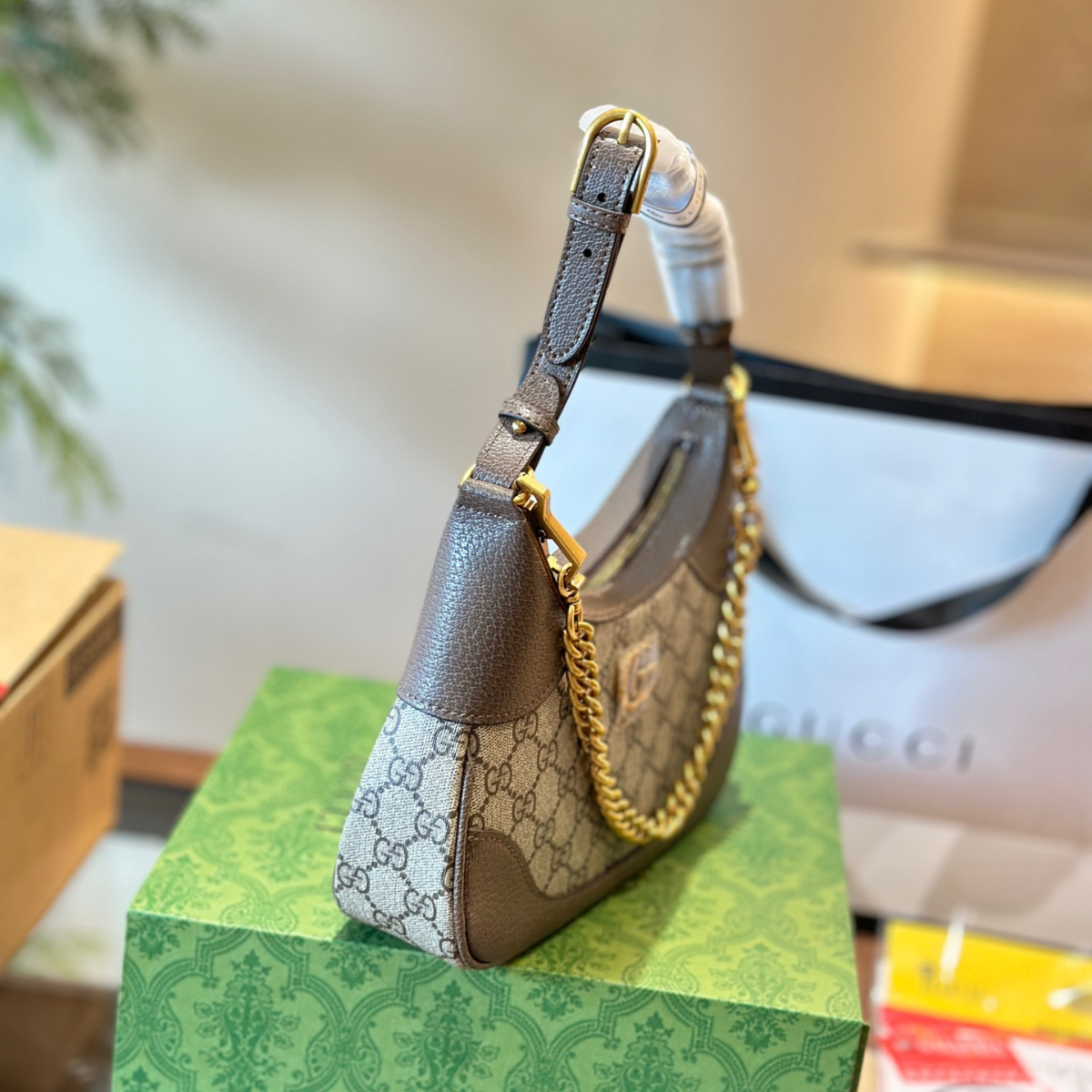 Gucci Crescent Hobo Bag