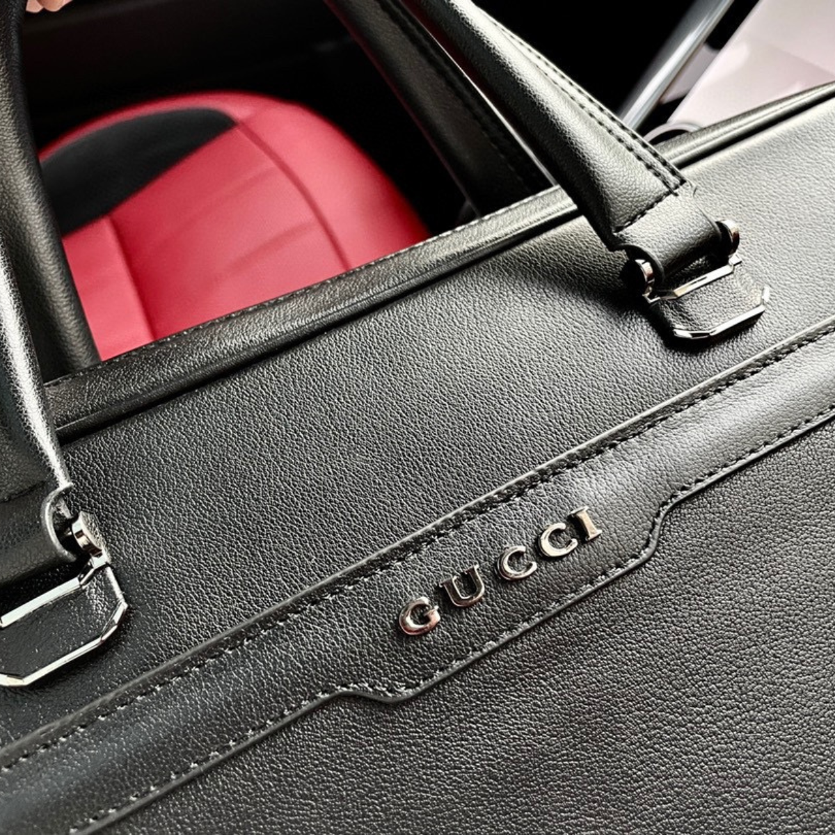 GUCCI Nappa Leather Briefcase