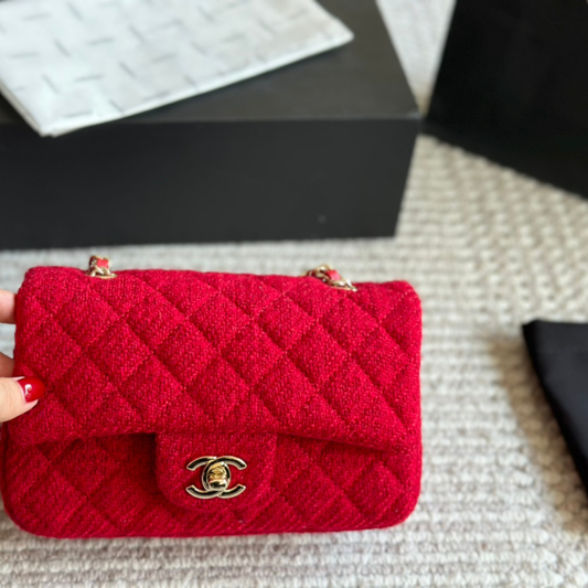 Chanel Wool CF Fairy Bag