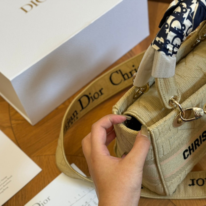 DIOR Embroidered Lady Bag