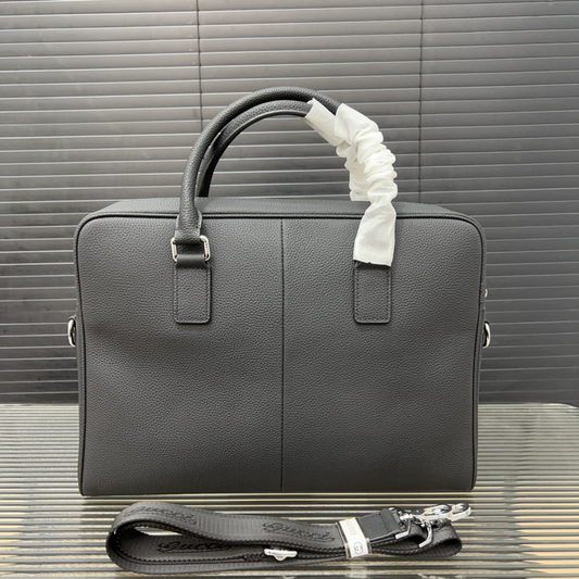 Gucci Black Leather Business Bag