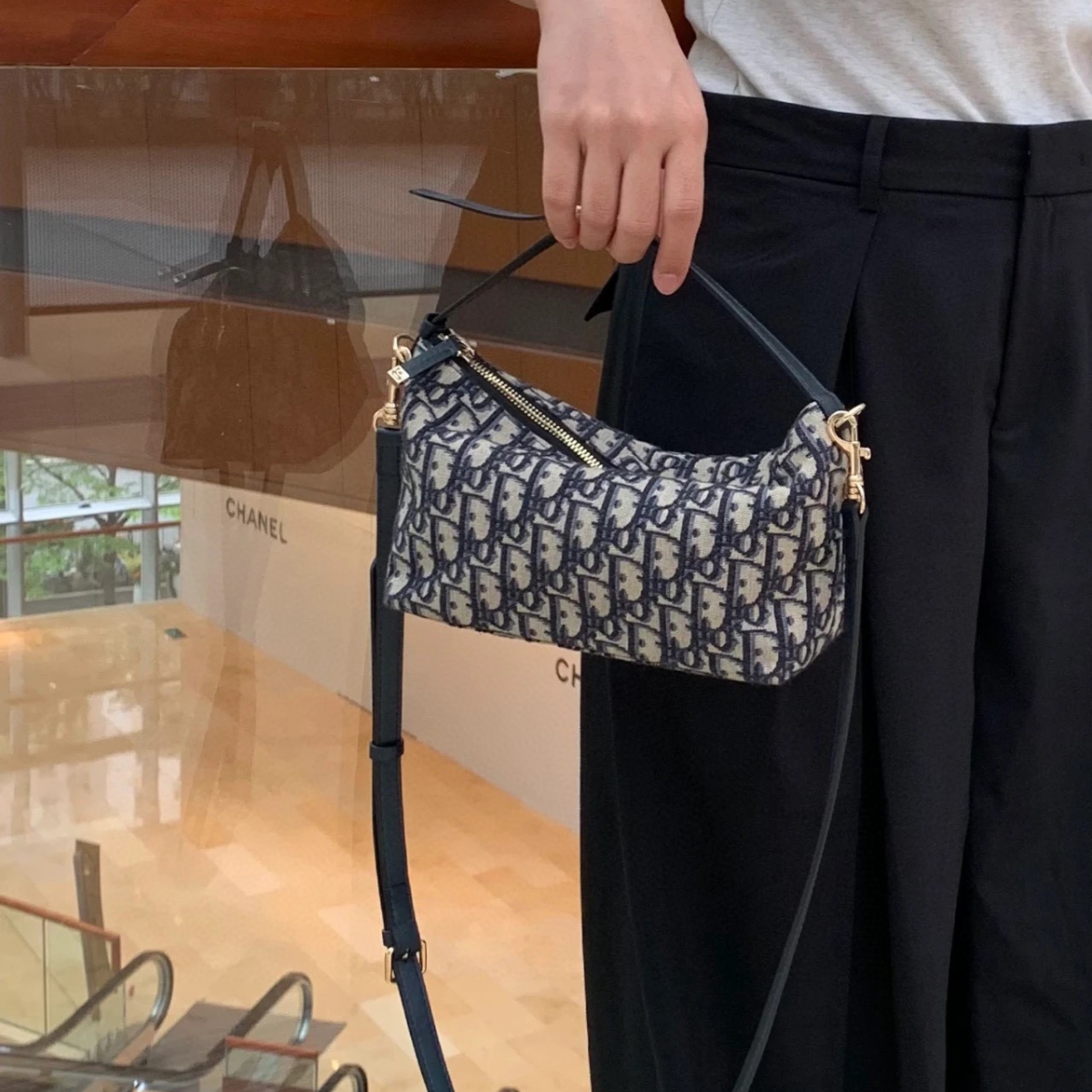 Dior Canvas Mini Handbag