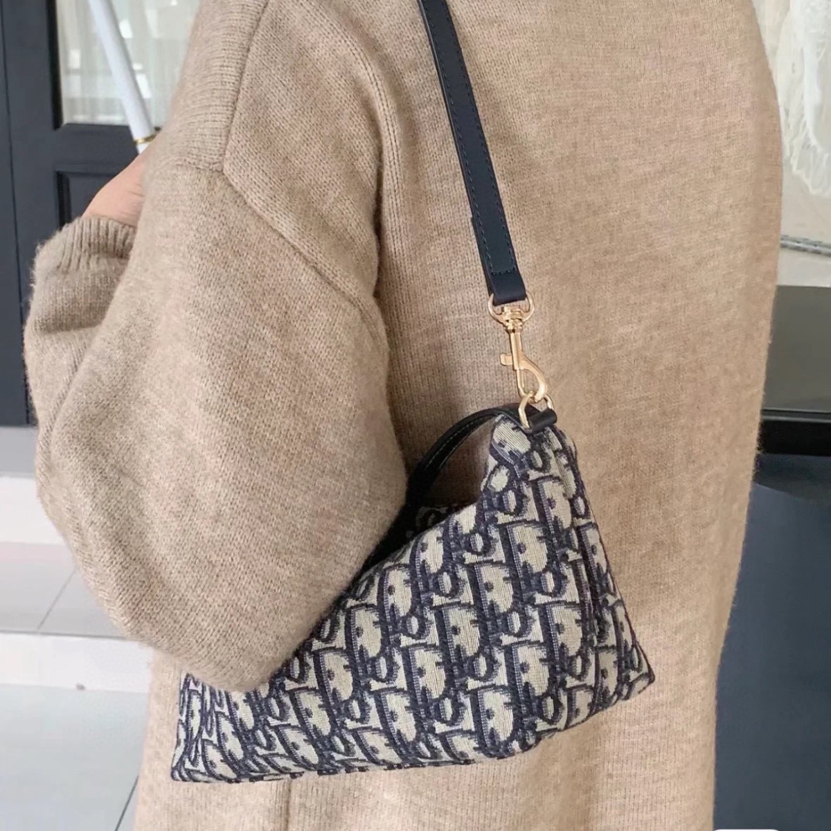 Dior Canvas Mini Handbag