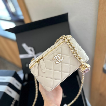Chanel Enamel Clasp Bag