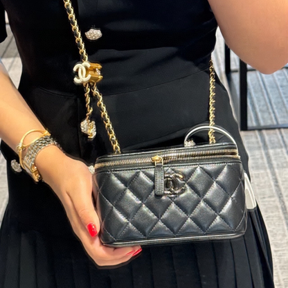 Chanel Enamel Clasp Bag