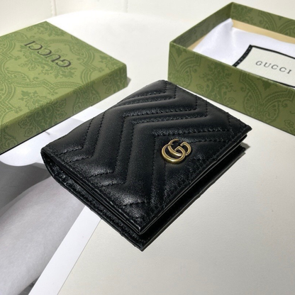Gucci GG Logo Black Wallet