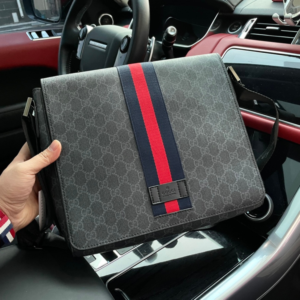 Gucci GG Patterned Crossbody Bag