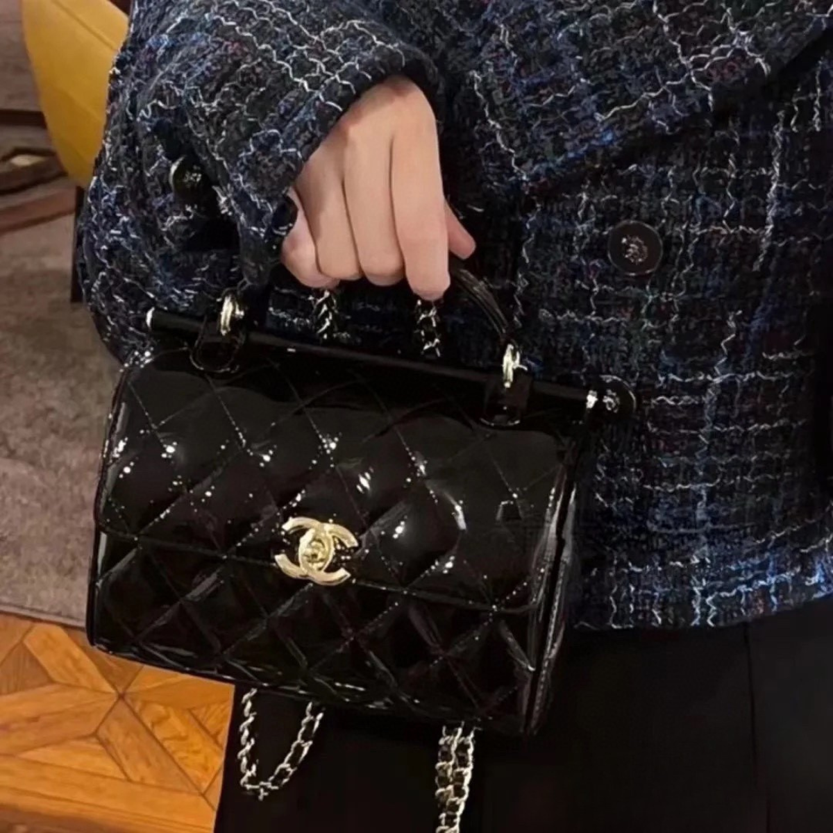 Chanel Patent Leather Bag
