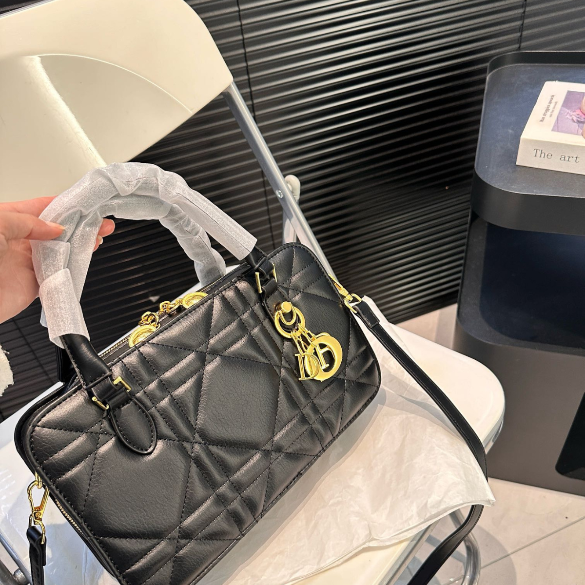 Dior Quilted Lady Bag