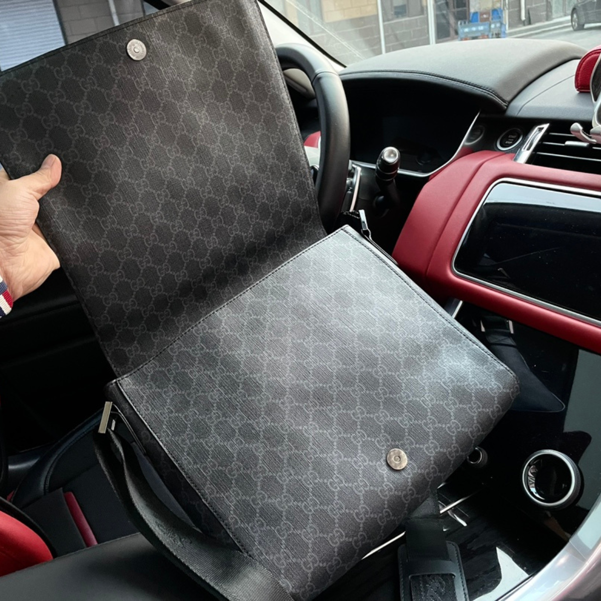 Gucci GG Patterned Crossbody Bag