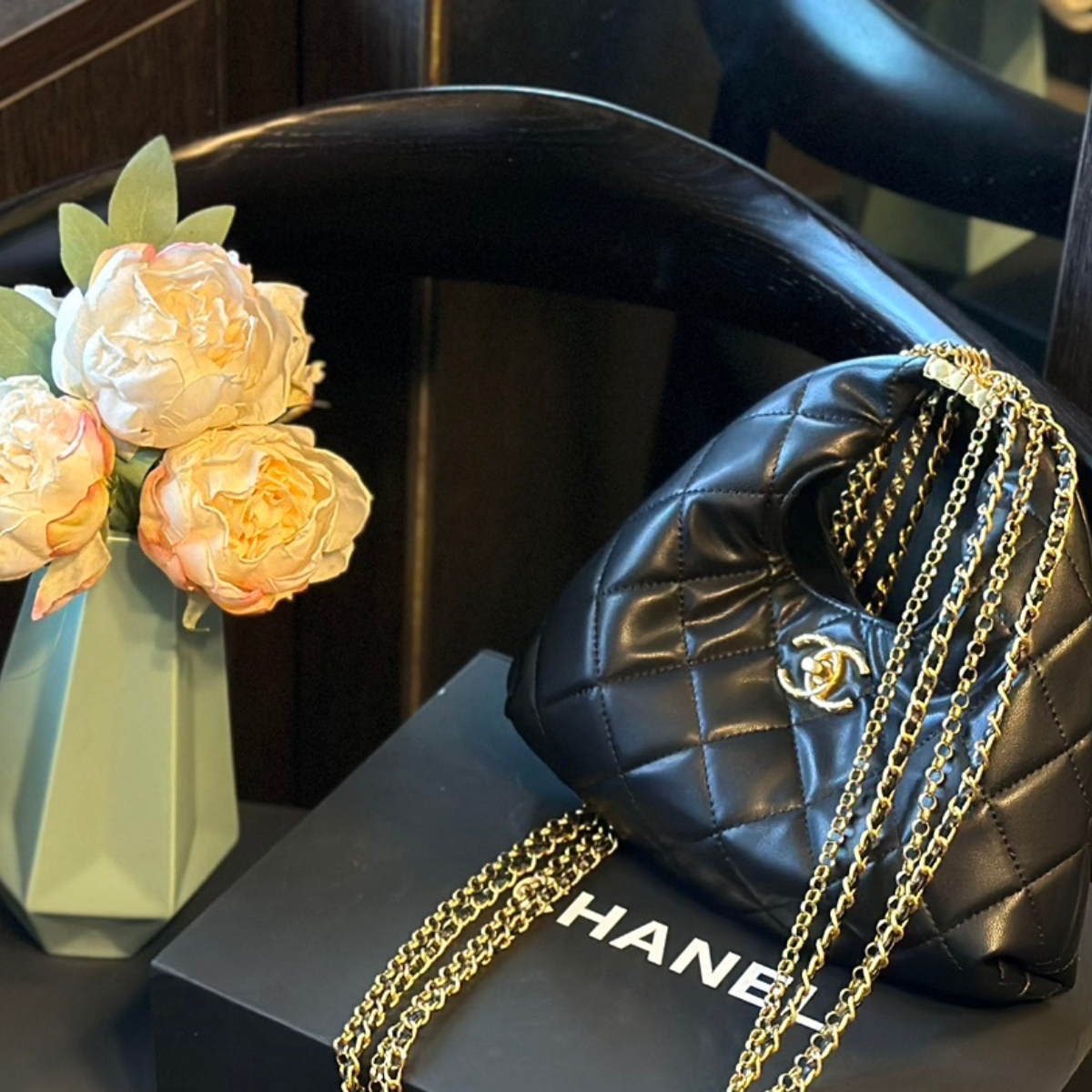 Chanel Tassel Hobo Bag