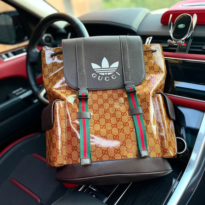 Gucci GG Adidas Logo Backpack