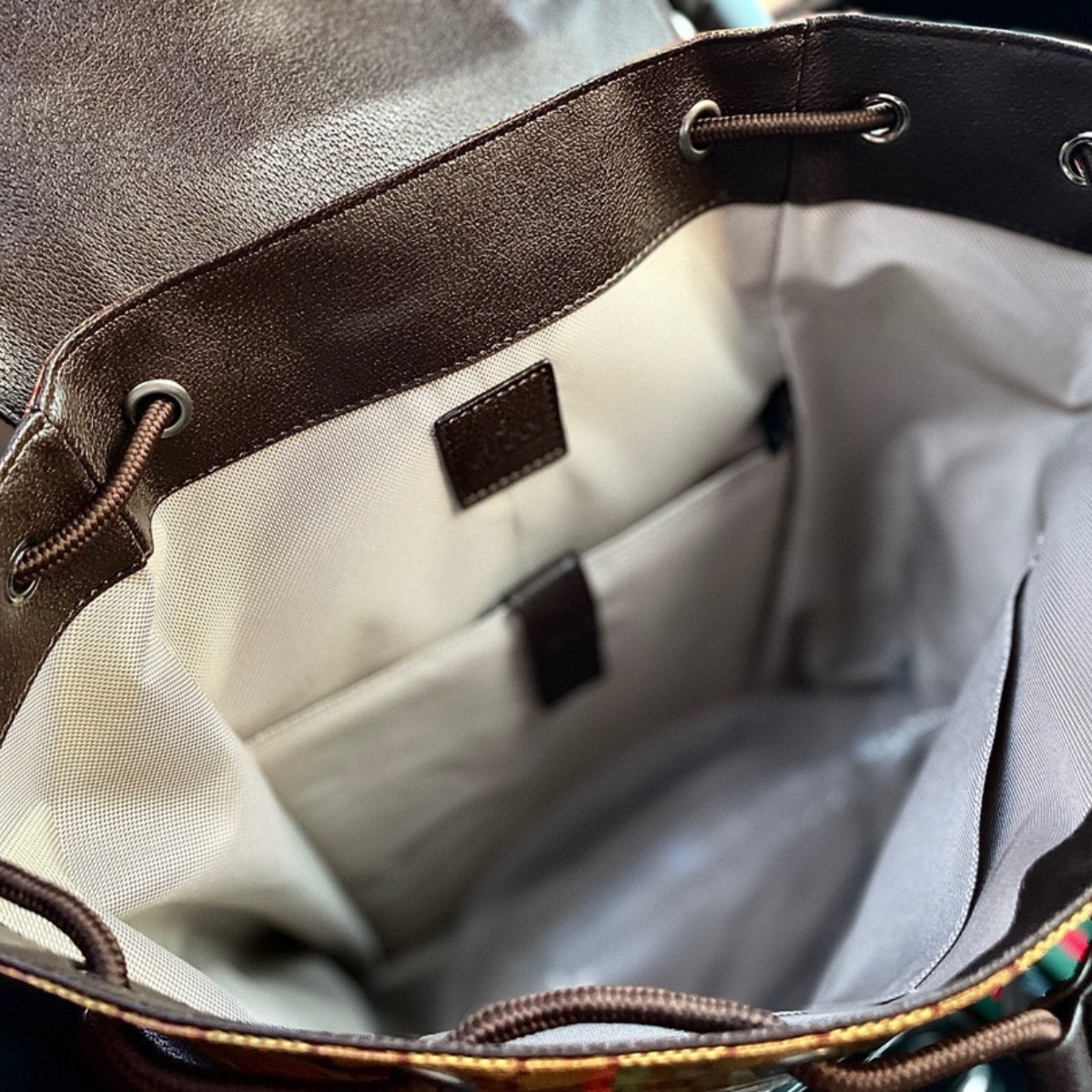 Gucci GG Adidas Logo Backpack