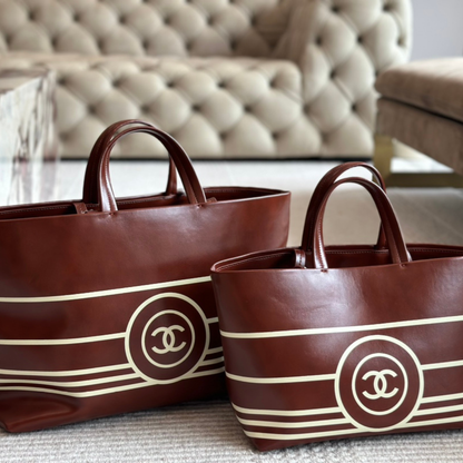Chanel Medieval Vintage Shopping Bag