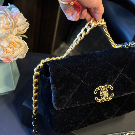 Chanel Velvet Bag