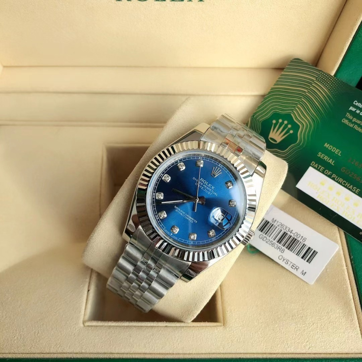 Rolex Datejust Luxury Timepiece Watch
