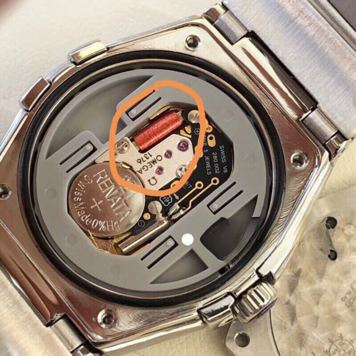 Omega ETA Swiss Movement Watch