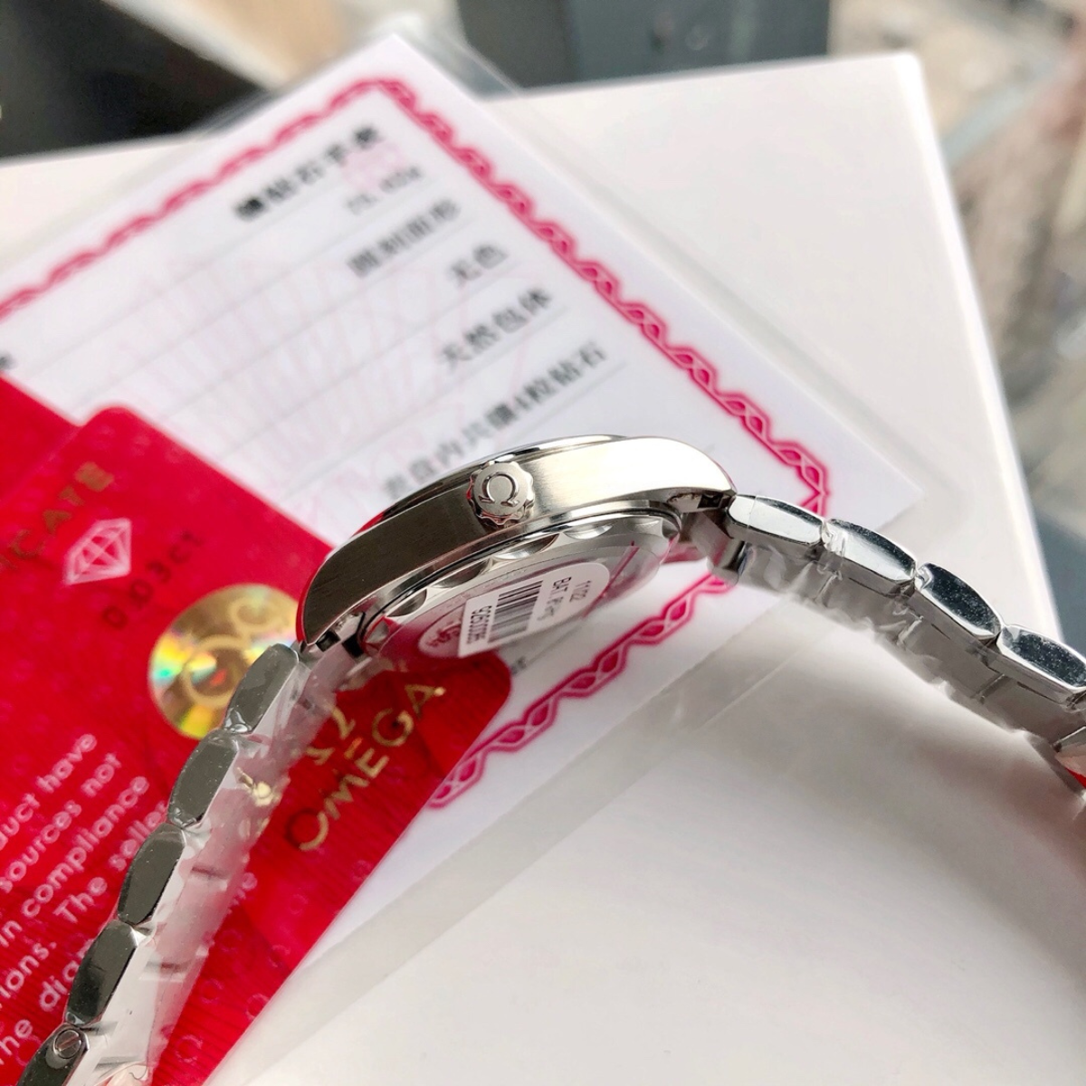 Omega Seamaster Aqua Terra Diamond Watch