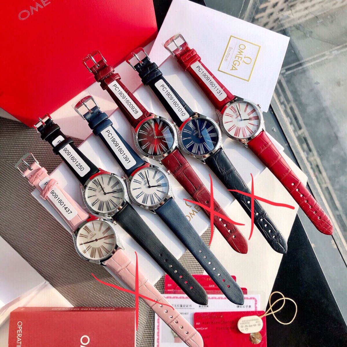 Omega De Ville Diamond Prestige Watch