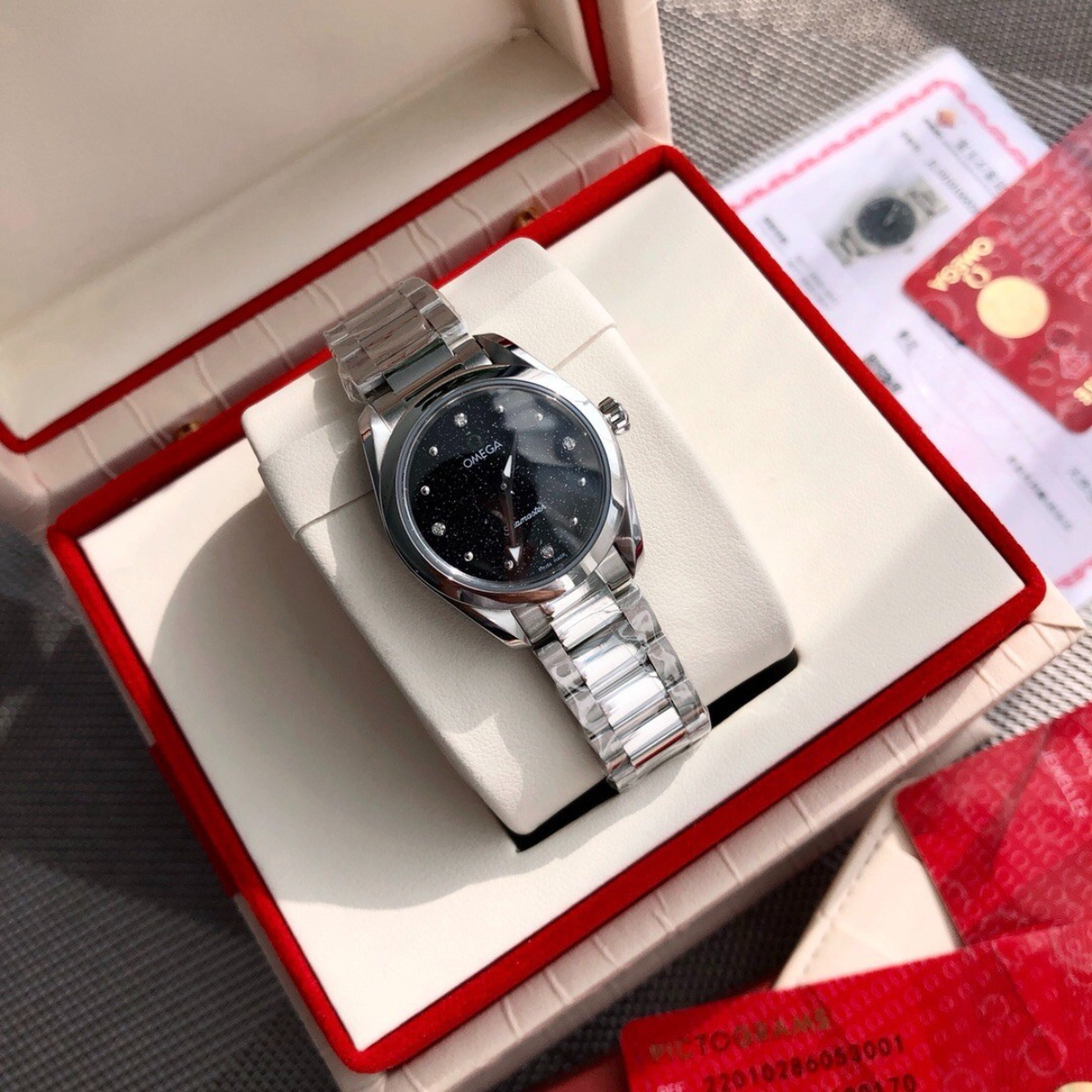 Omega-Seamaster-Aqua-Terra-Ladie Watch