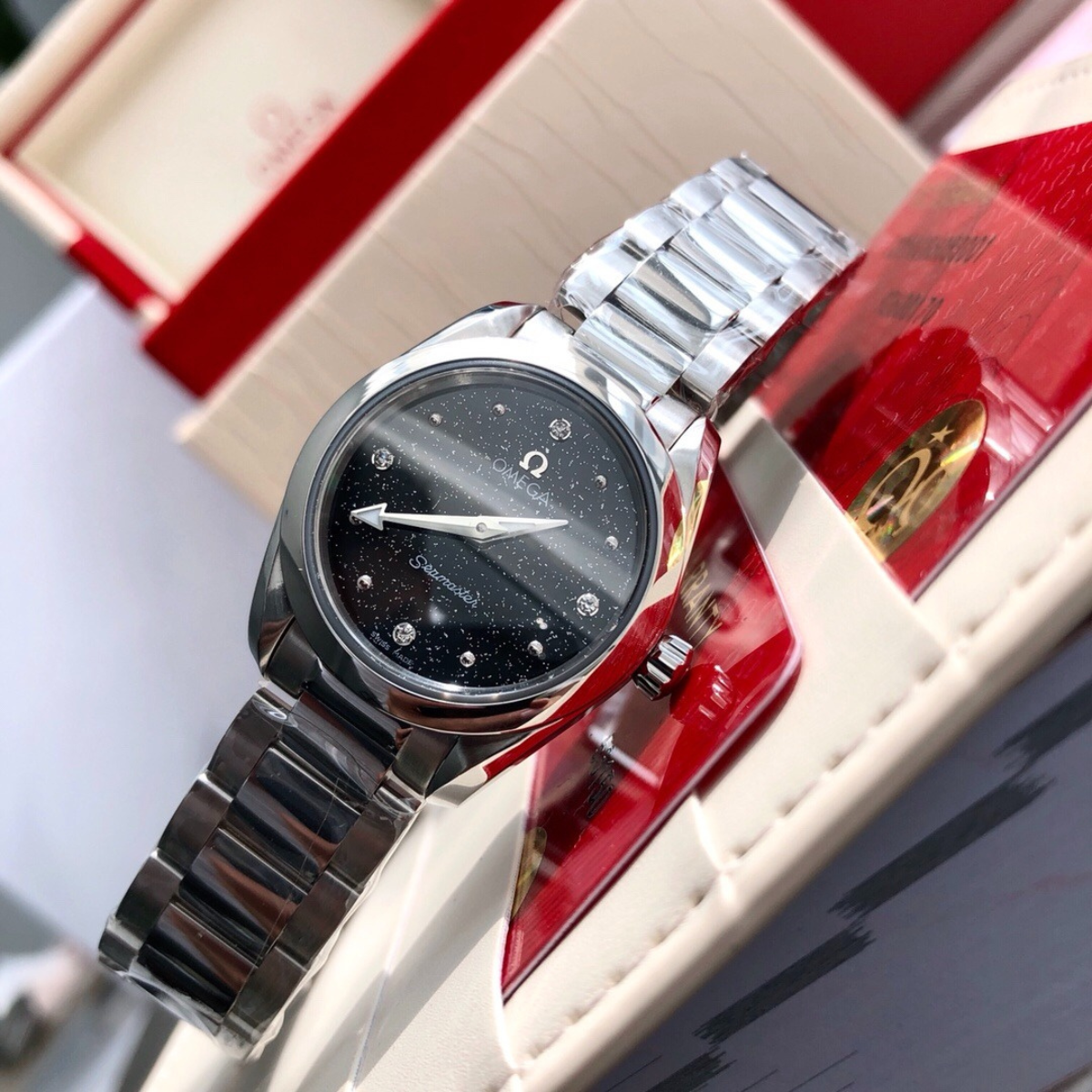 Omega-Seamaster-Aqua-Terra-Ladie Watch