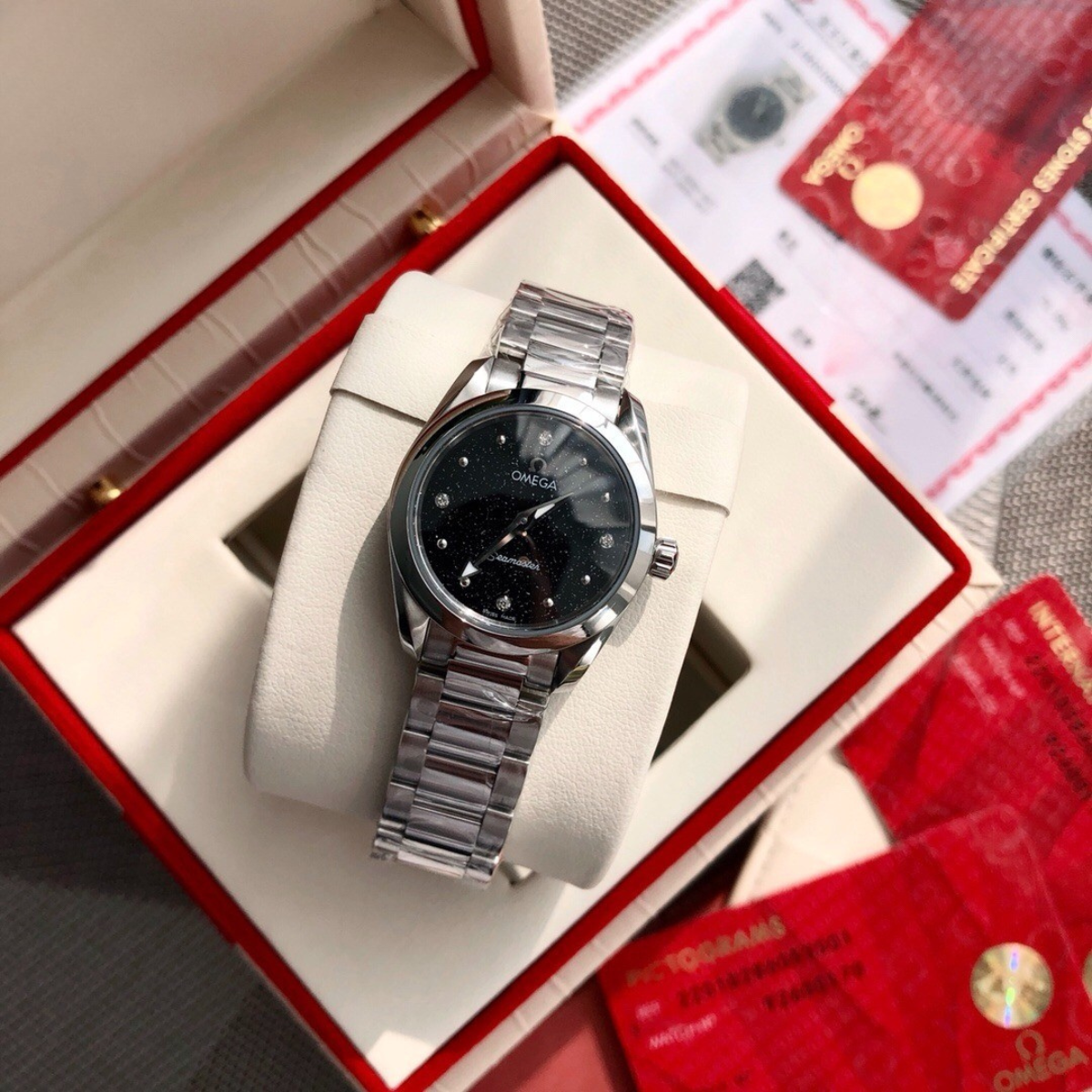 Omega-Seamaster-Aqua-Terra-Ladie Watch