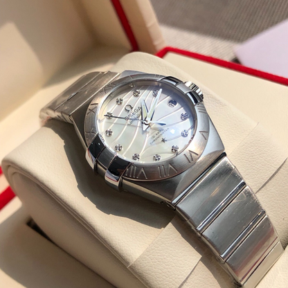 Omega Constellation Diamond Ladies Watch