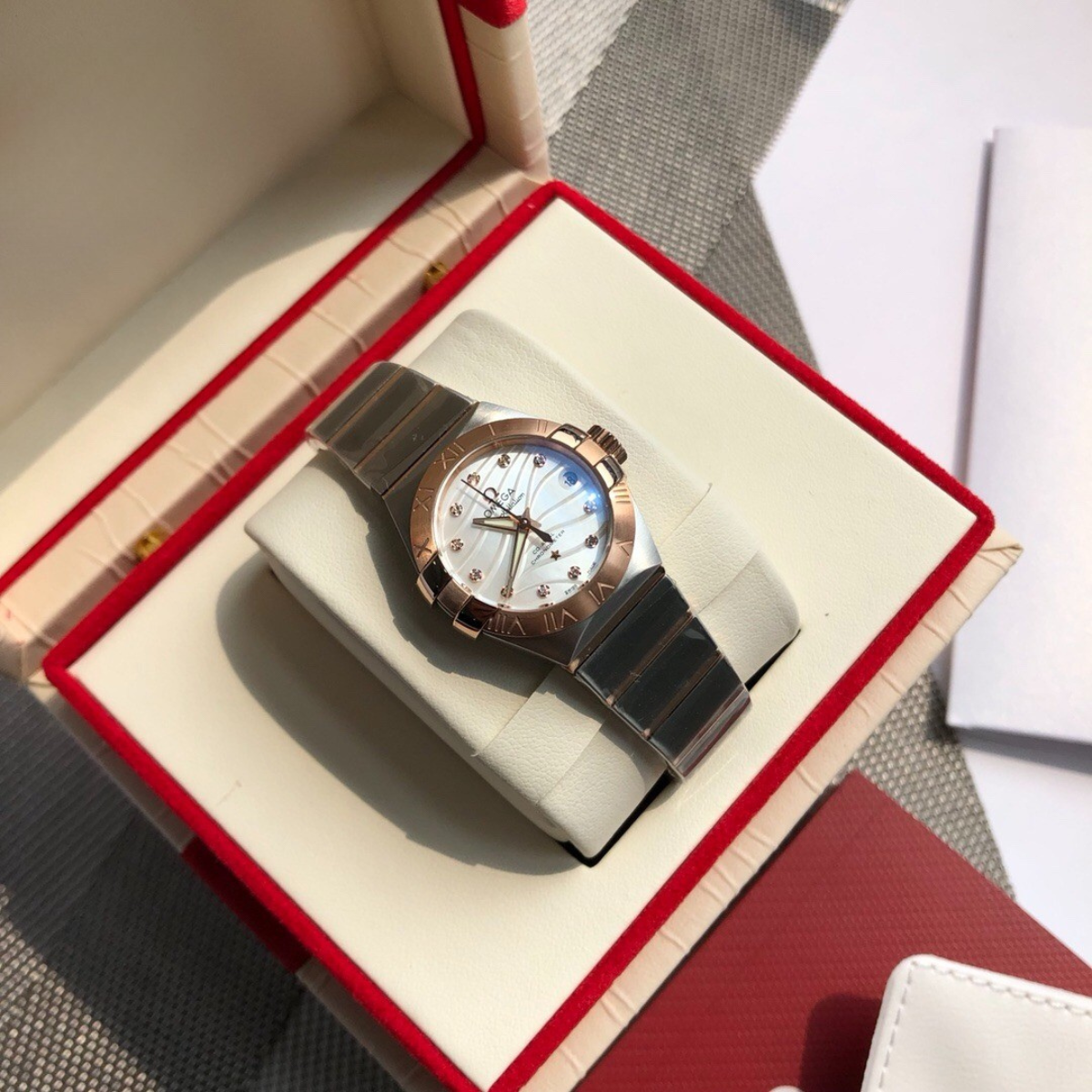 Omega Constellation Ladies Diamond Watch