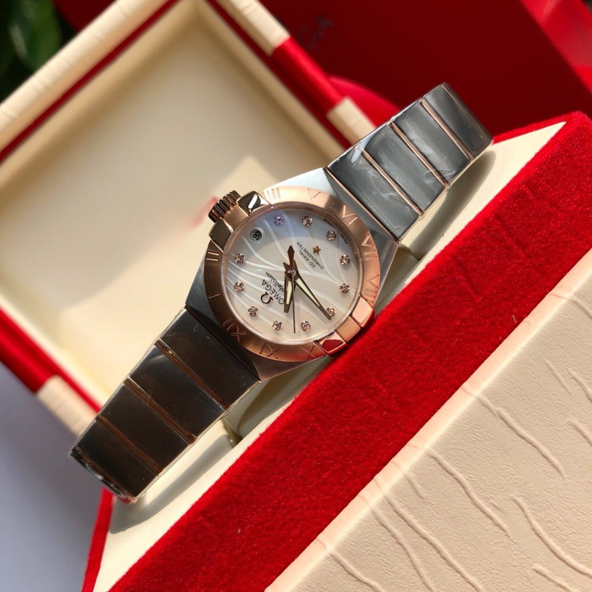 Omega Constellation Ladies Diamond Watch