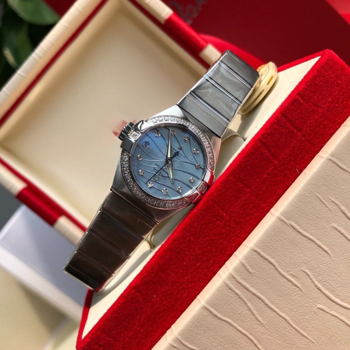 Omega Constellation Elegant Diamond Watch