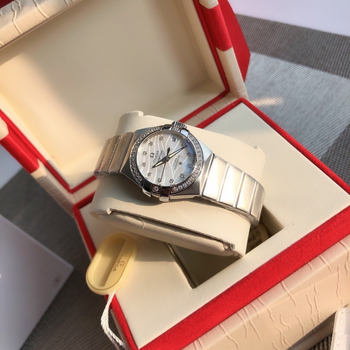 Omega-Constellation-Premium-Ladies-Watch