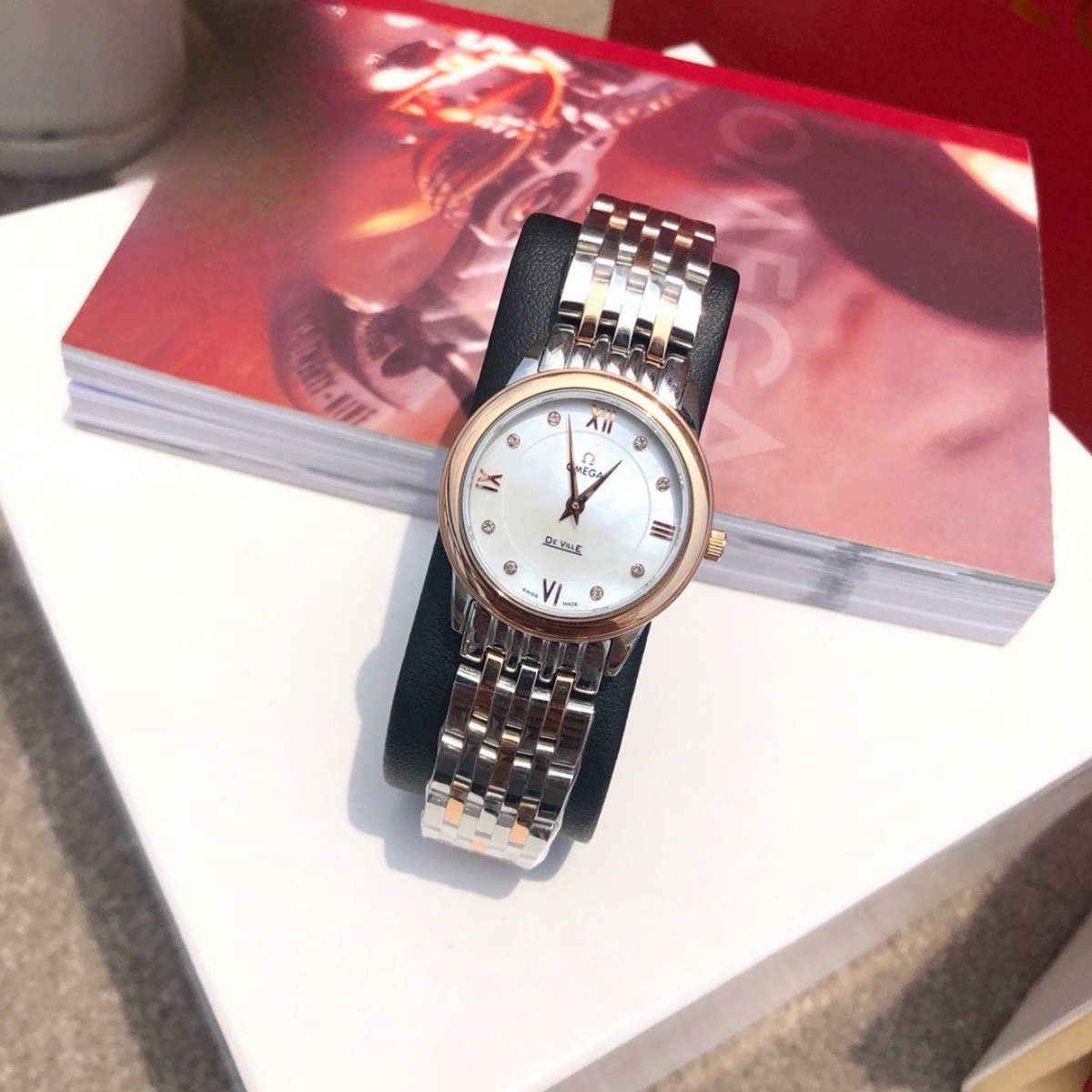Omega De Ville Ladies Stainless Steel 30mm Watch