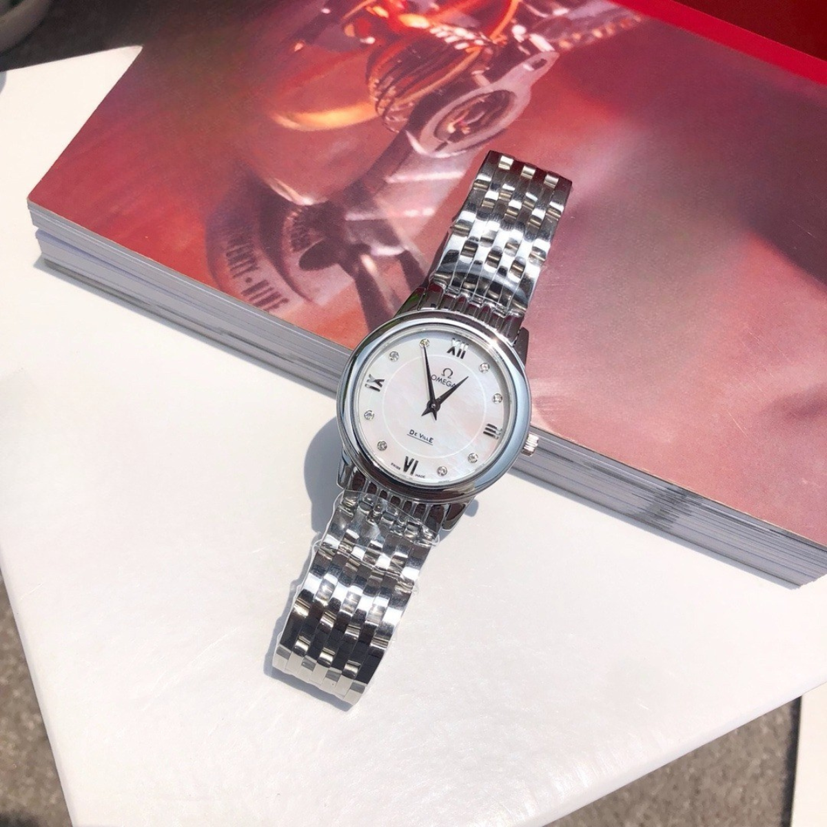 Omega De Ville Ladies Stainless Steel 30mm Watch