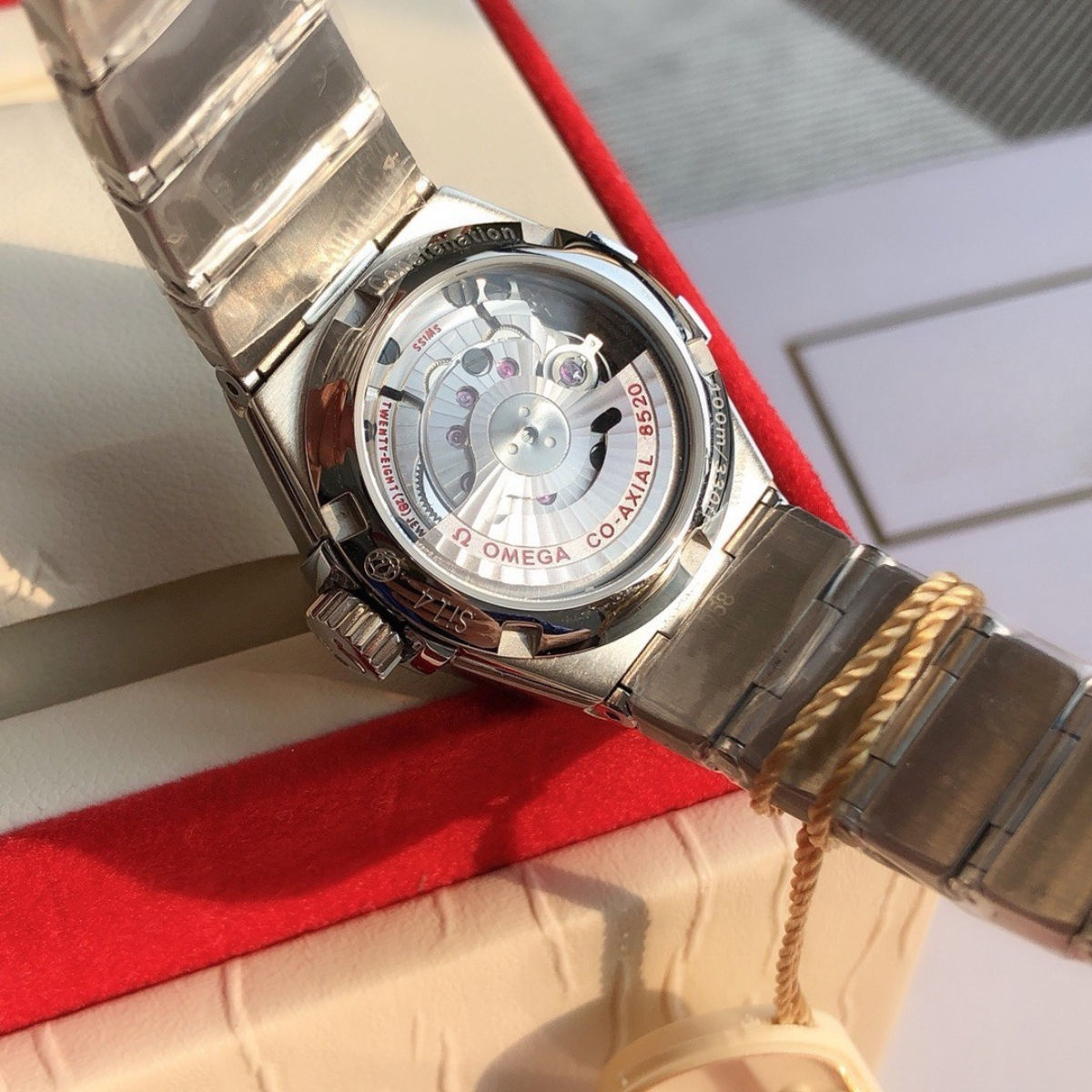 Omega Constellation Ladies Automatic Diamond 27mm Watch