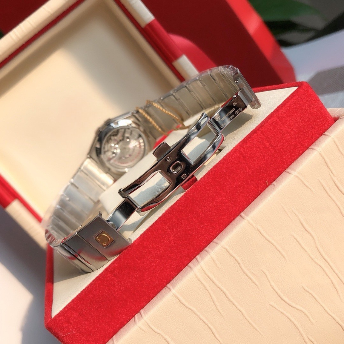 Omega Constellation Ladies Automatic Diamond 27mm Watch