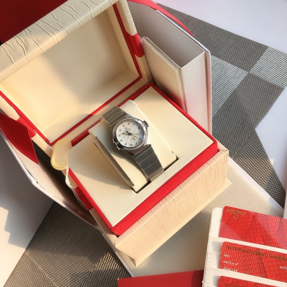 Omega Constellation Ladies Automatic Diamond 27mm Watch
