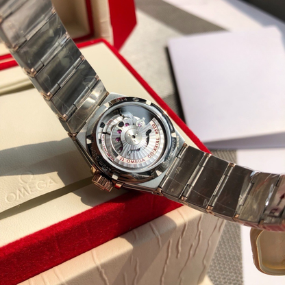 Omega Ladies Automatic Diamond 27mm Watch