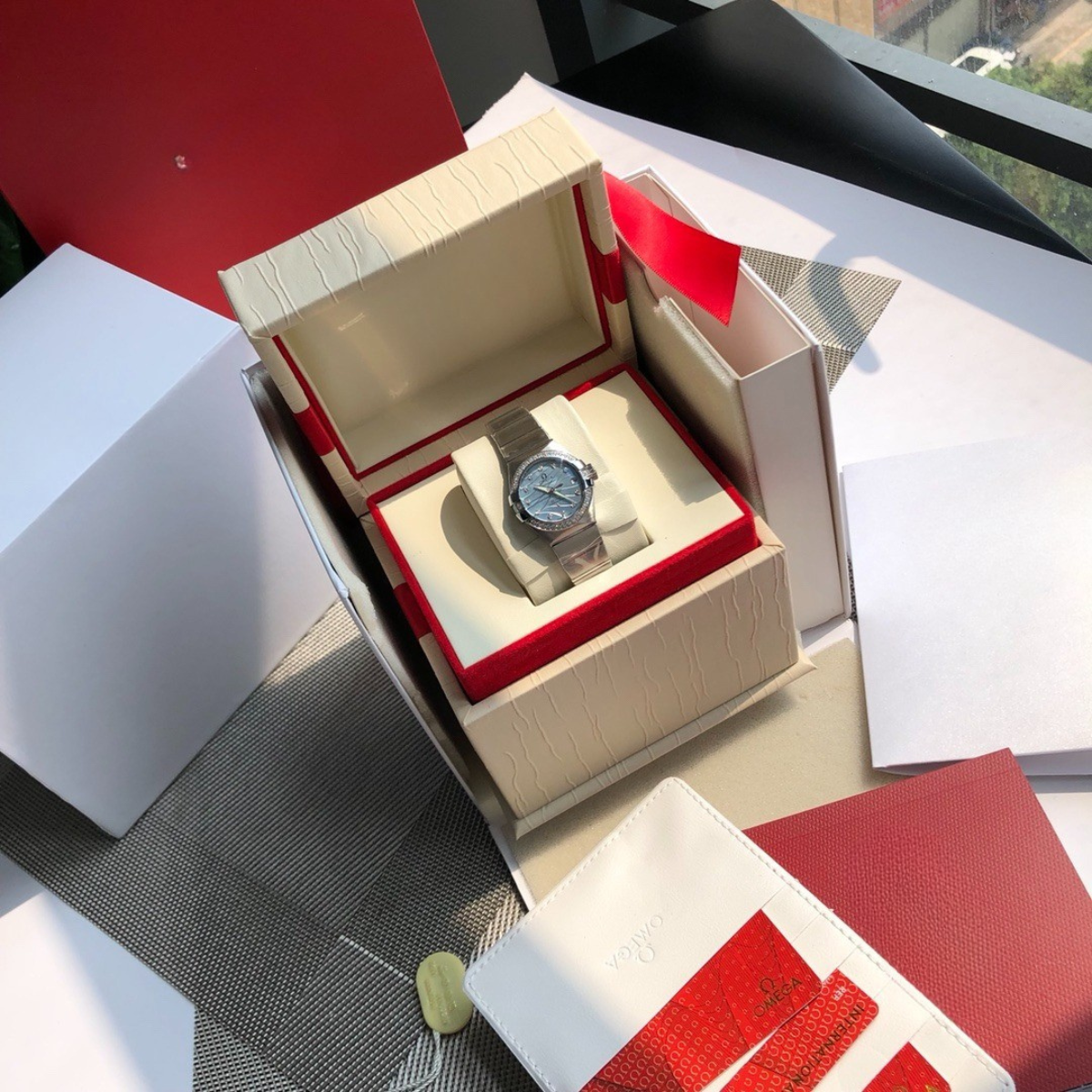 Omega Constellation Prestige Ladies 27mm Watch