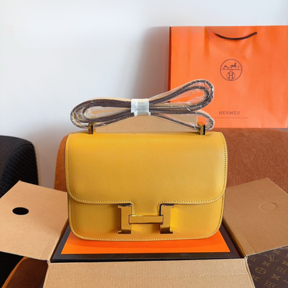 Hermès Cowhide Flight Bag